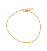 BESPOKE CURB BRACELET (18K GOLD VERMEIL) IMAGE 1