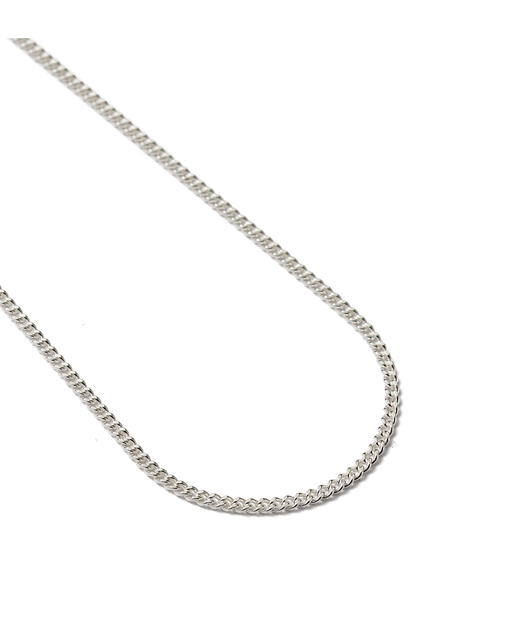 BESPOKE CURB BRACELET (STERLING SILVER) IMAGE 3