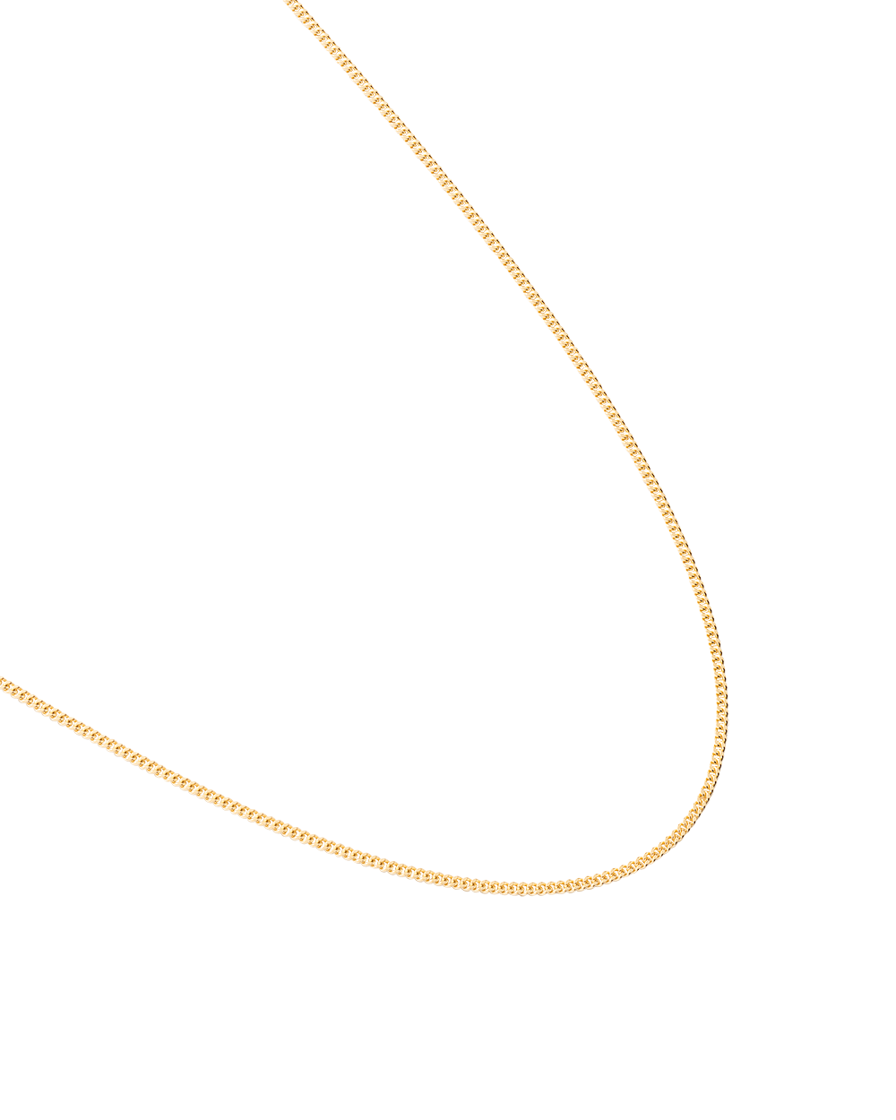 BESPOKE CURB CHAIN (18K GOLD VERMEIL) IMAGE 4