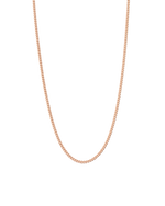 BESPOKE CURB CHAIN (18K ROSE GOLD VERMEIL) IMAGE 1