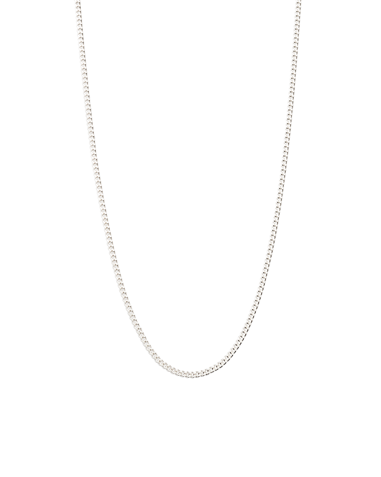 BESPOKE CURB CHAIN (STERLING SILVER) IMAGE 1