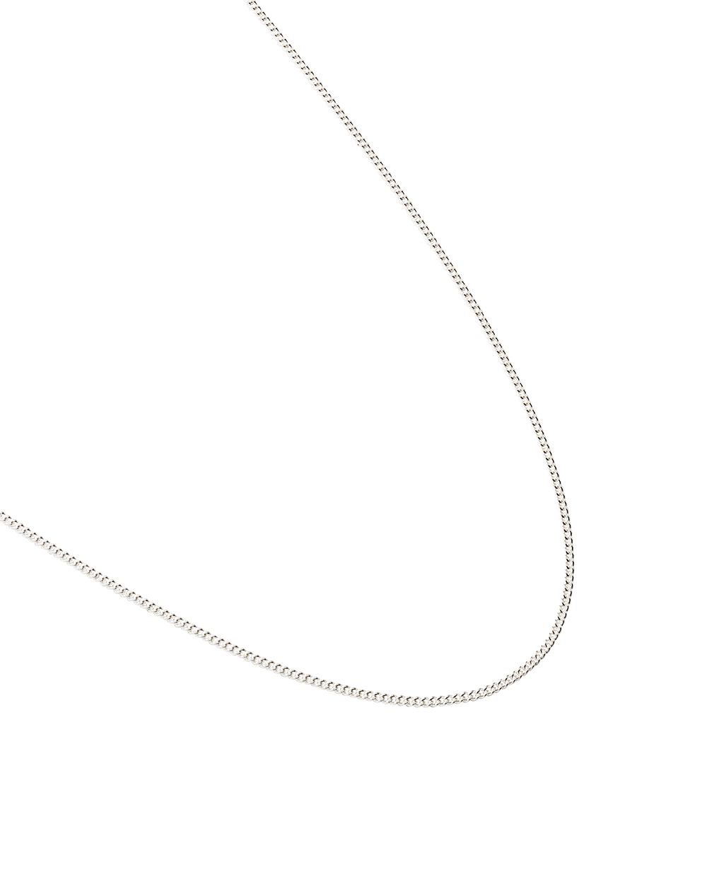 BESPOKE CURB CHAIN (STERLING SILVER) IMAGE 4