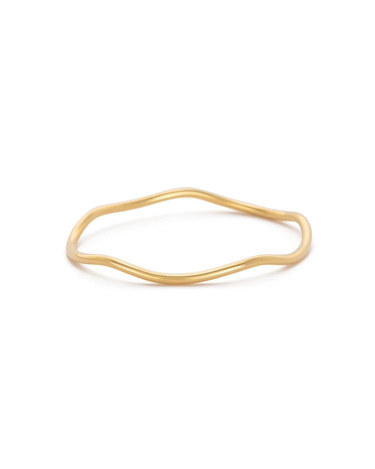 BOTANICA BANGLE (18K GOLD PLATED) IMAGE 1