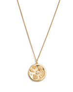 BY THE SEA COIN NECKLACE (18K GOLD VERMEIL) IMAGE 1