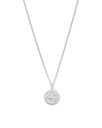CANCER PETITE ZODIAC NECKLACE (STERLING SILVER) IMAGE 1
