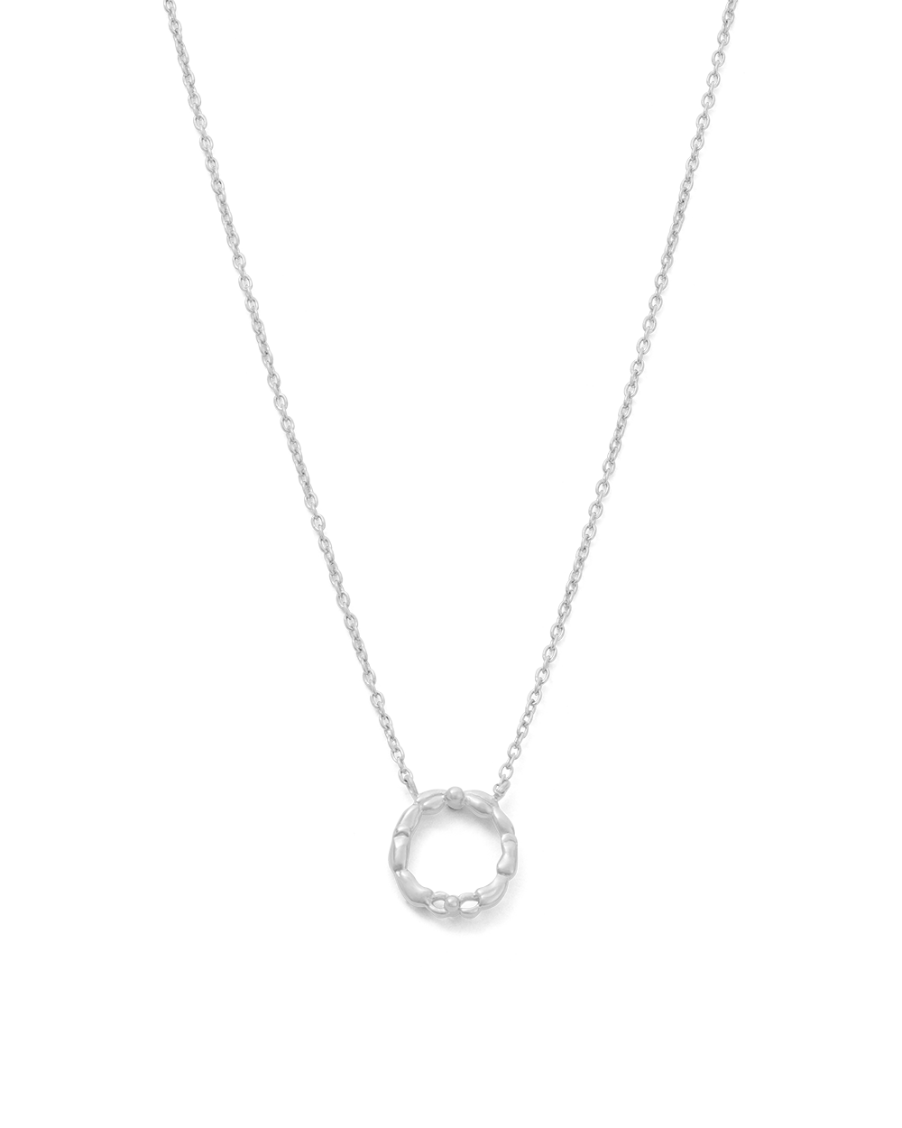 CANCER STAR SIGN NECKLACE (STERLING SILVER) IMAGE 1