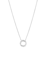 CANCER STAR SIGN NECKLACE (STERLING SILVER) IMAGE 1