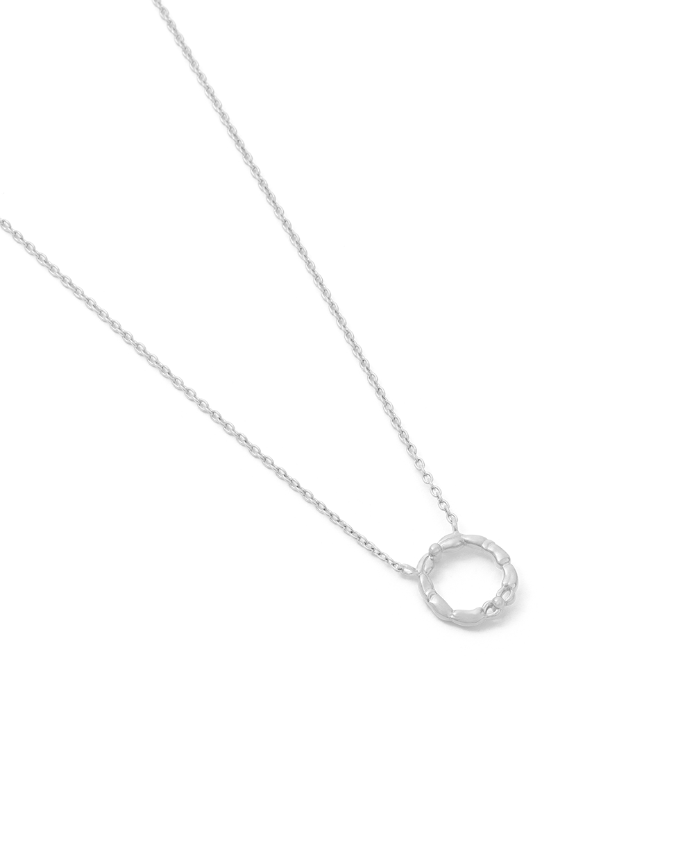 CANCER STAR SIGN NECKLACE (STERLING SILVER) IMAGE 4