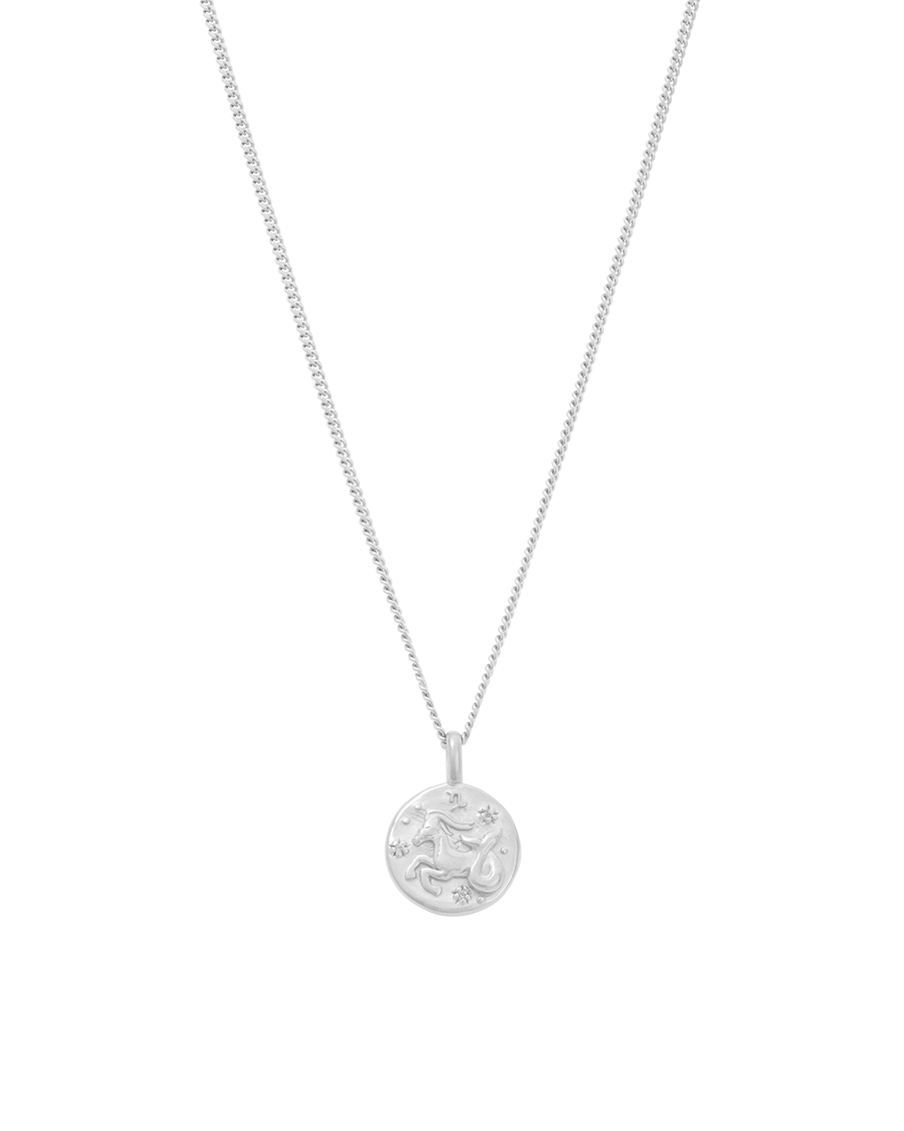 PETITE ZODIAC NECKLACE (STERLING SILVER)