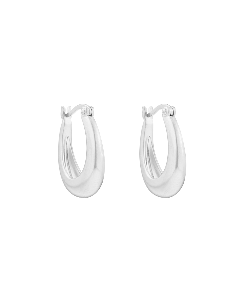 CENTRA HOOPS (STERLING SILVER) IMAGE 1