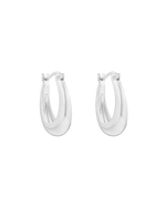 CENTRA HOOPS (STERLING SILVER) IMAGE 1