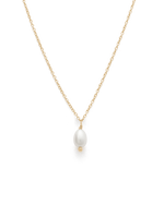 CLASSIC PEARL NECKLACE (9K GOLD) IMAGE 1
