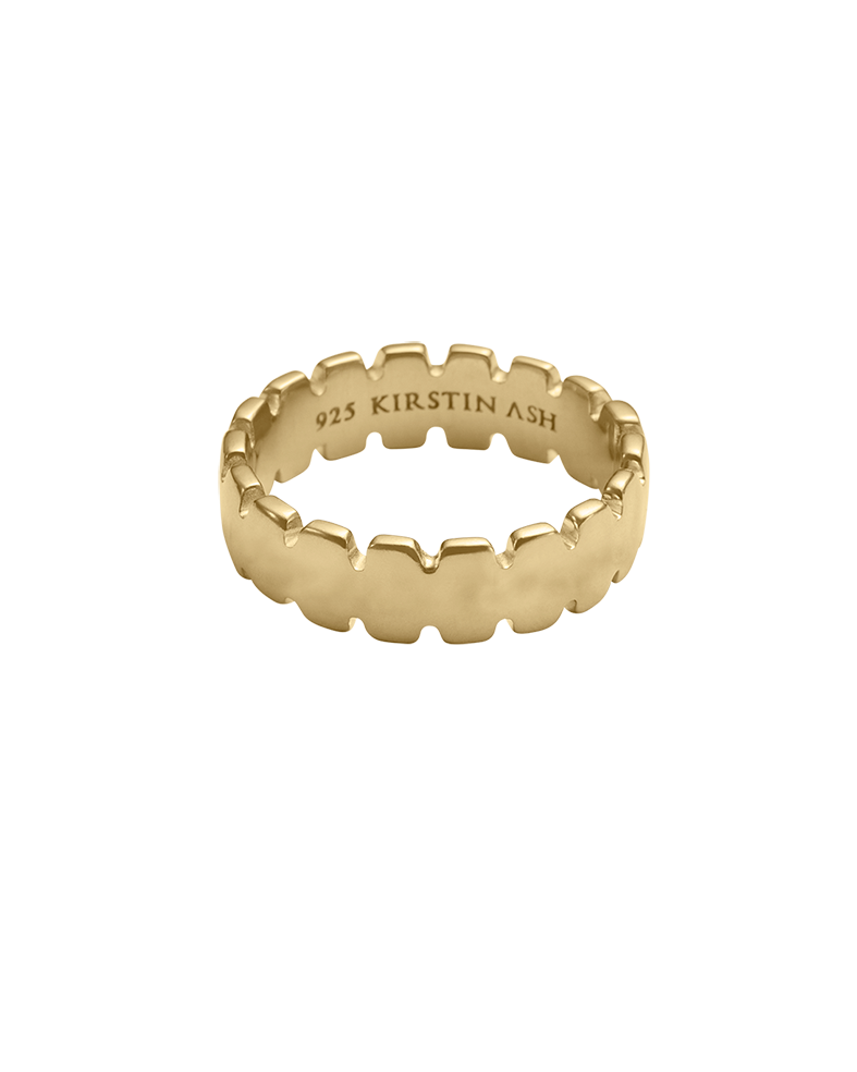 COLLIDE RING (18K GOLD PLATED)