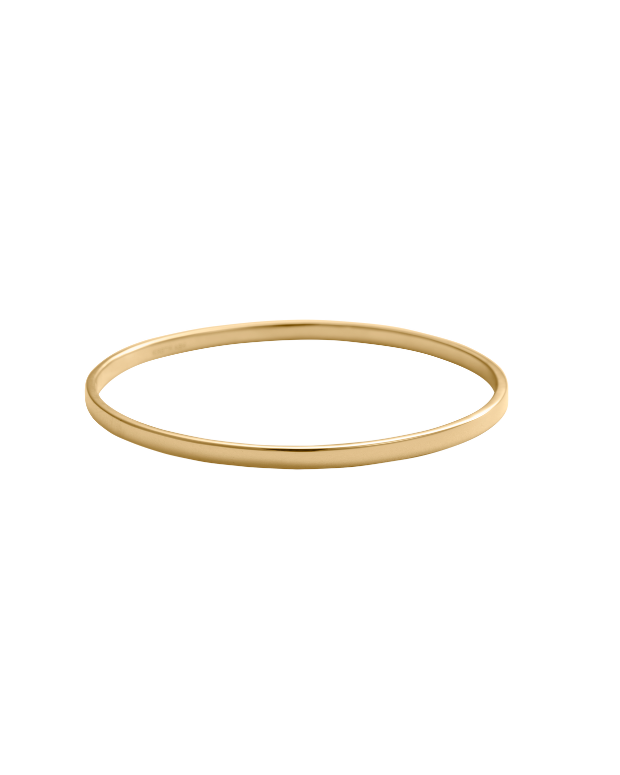 CONTOUR BANGLE (18K GOLD PLATED)