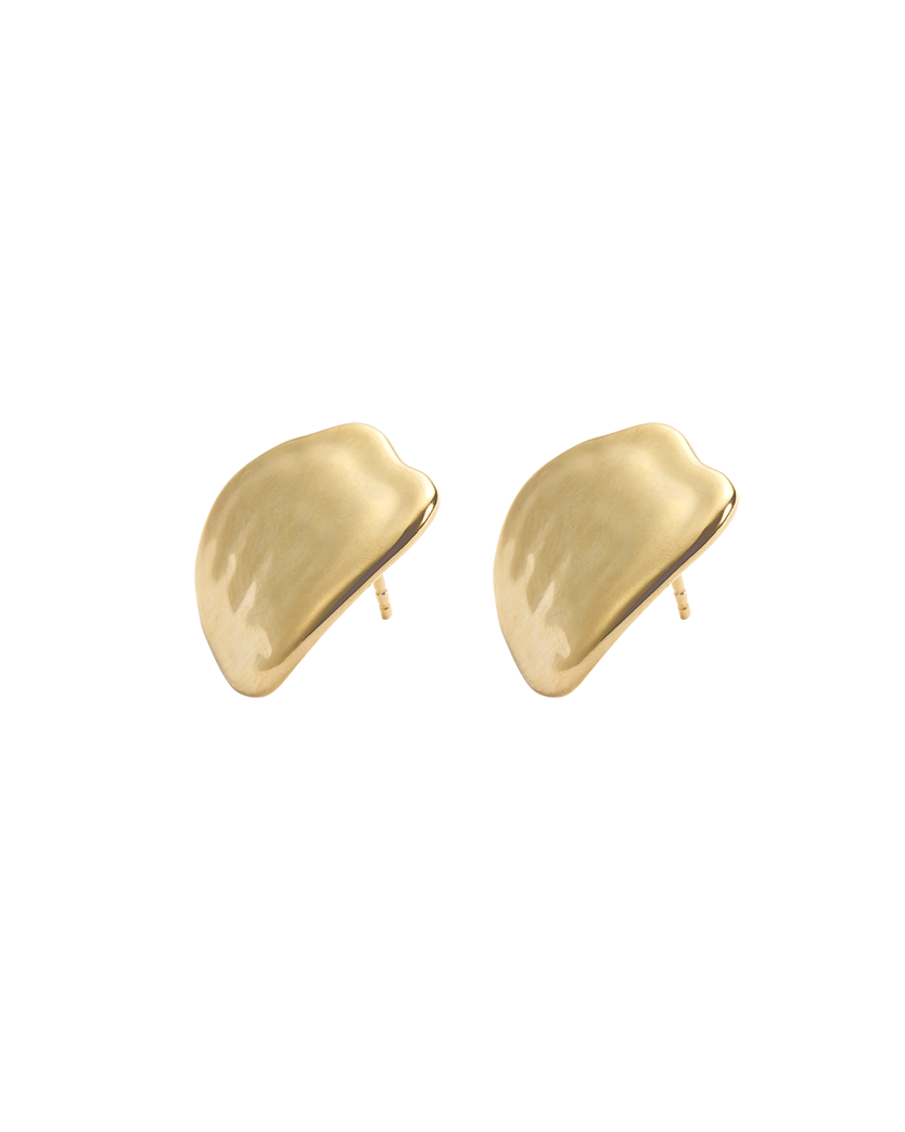 DAWN OVERSIZED STUDS (18K GOLD PLATED)