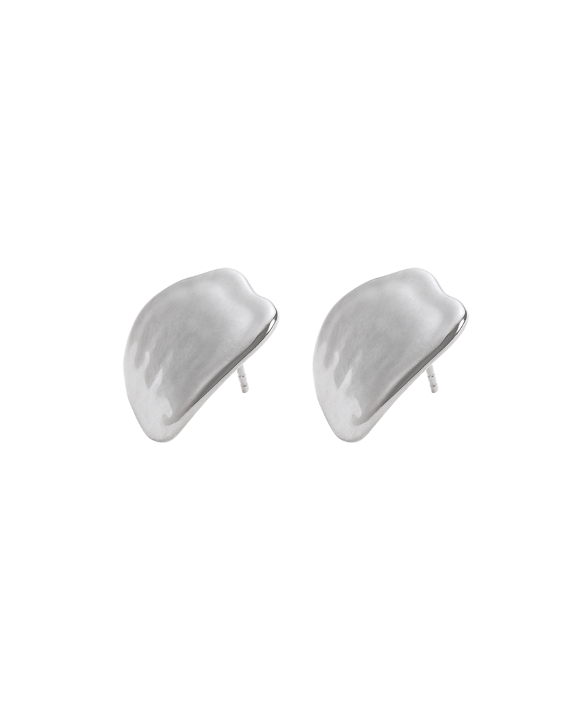 DAWN OVERSIZED STUDS (STERLING SILVER) IMAGE 4