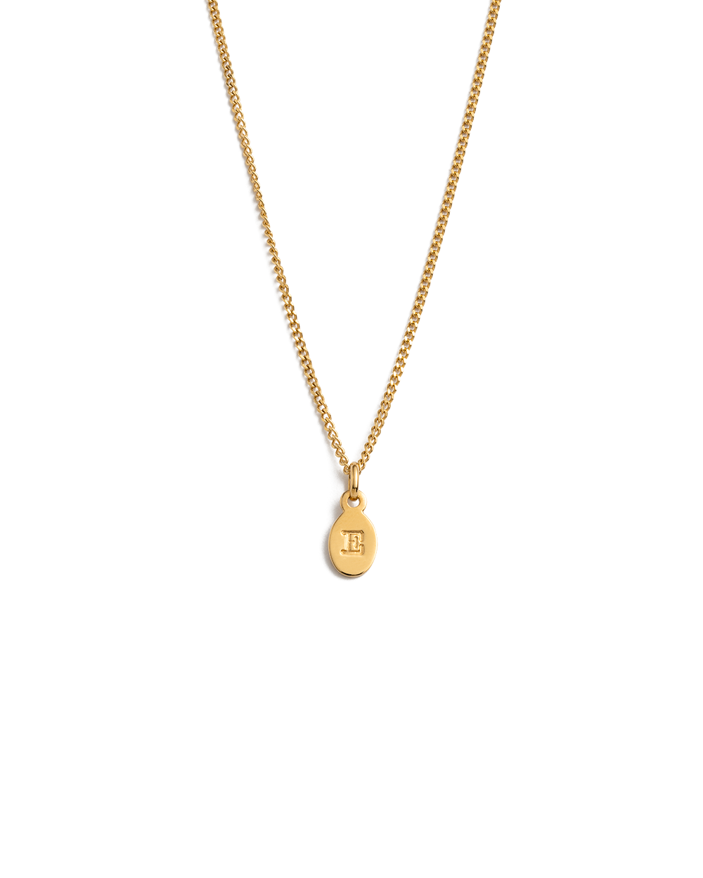 INITIAL NECKLACE A-Z (18K GOLD VERMEIL) IMAGE 10