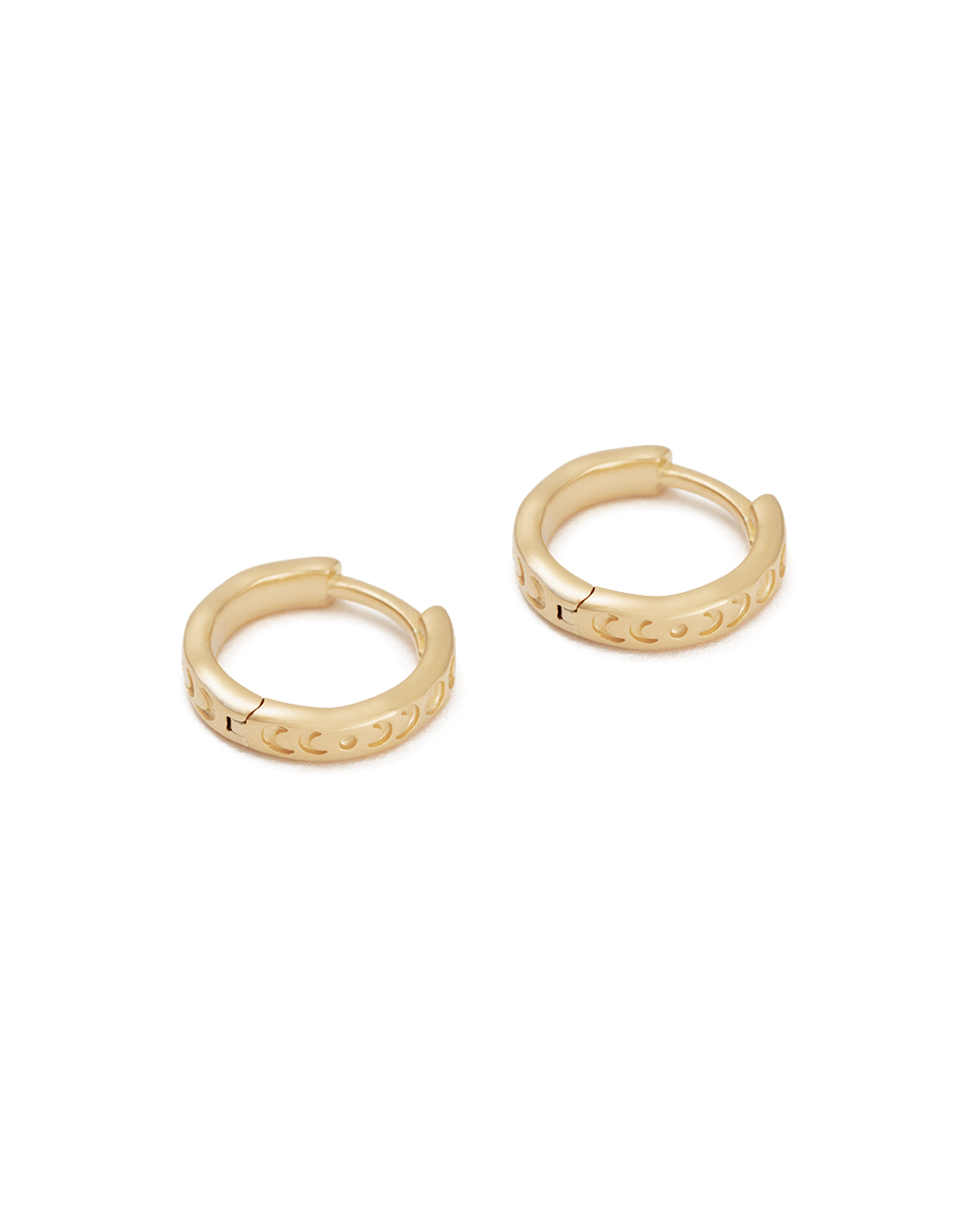 ECLIPSE HOOPS (18K GOLD PLATED)