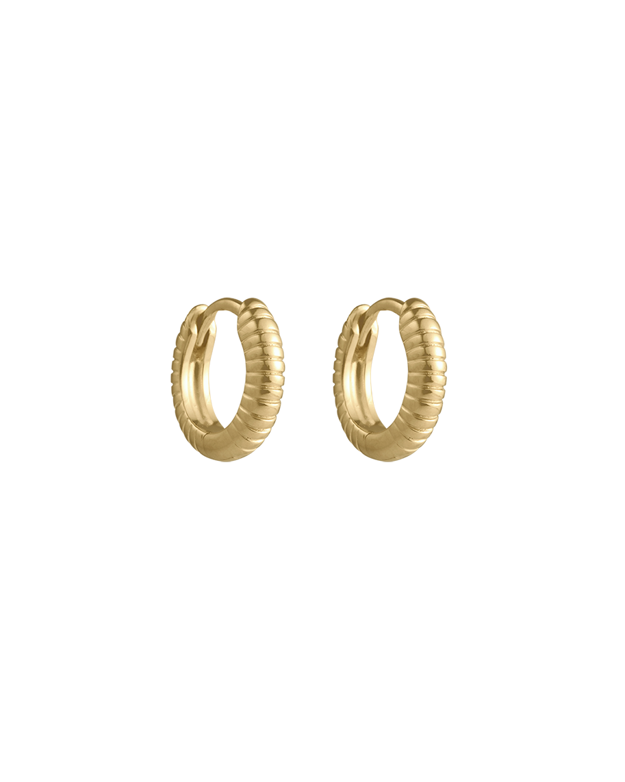 ELEMENTAL HUGGIES (18K GOLD PLATED) IMAGE 1