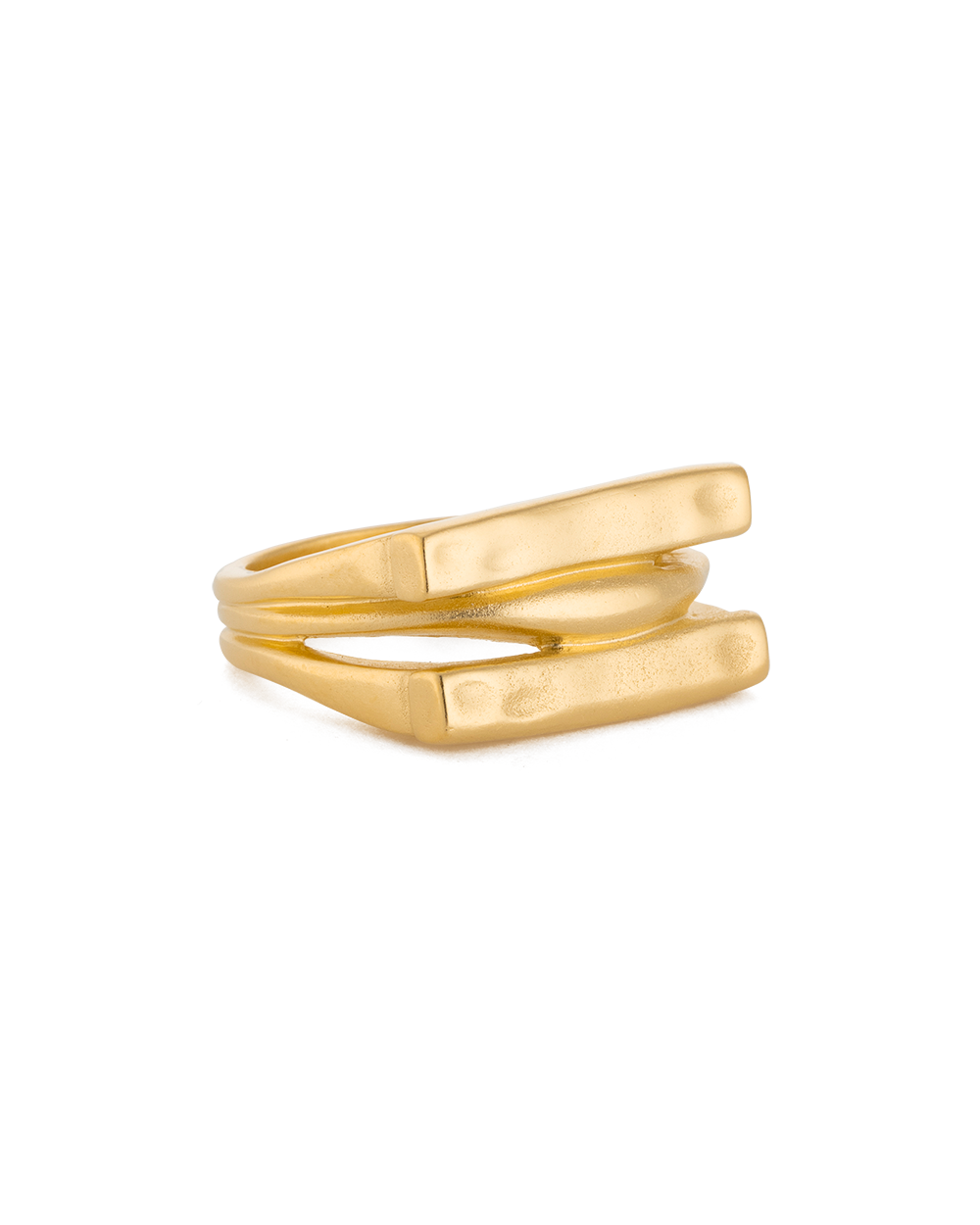 ELEMENTS RING (18K GOLD PLATED) - IMAGE 7