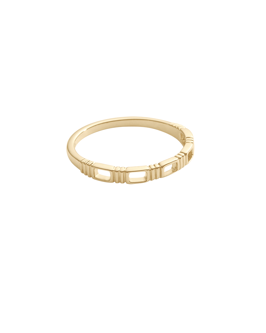 ELYSIUM CHAIN RING (9K GOLD)