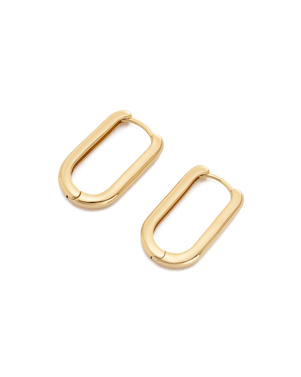 EMBRACE HOOPS (18K GOLD PLATED) - IMAGE 4