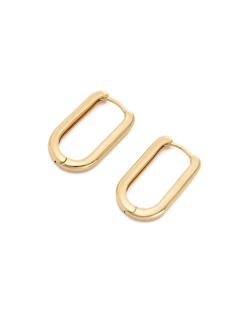 EMBRACE HOOPS (18K GOLD PLATED) IMAGE 4