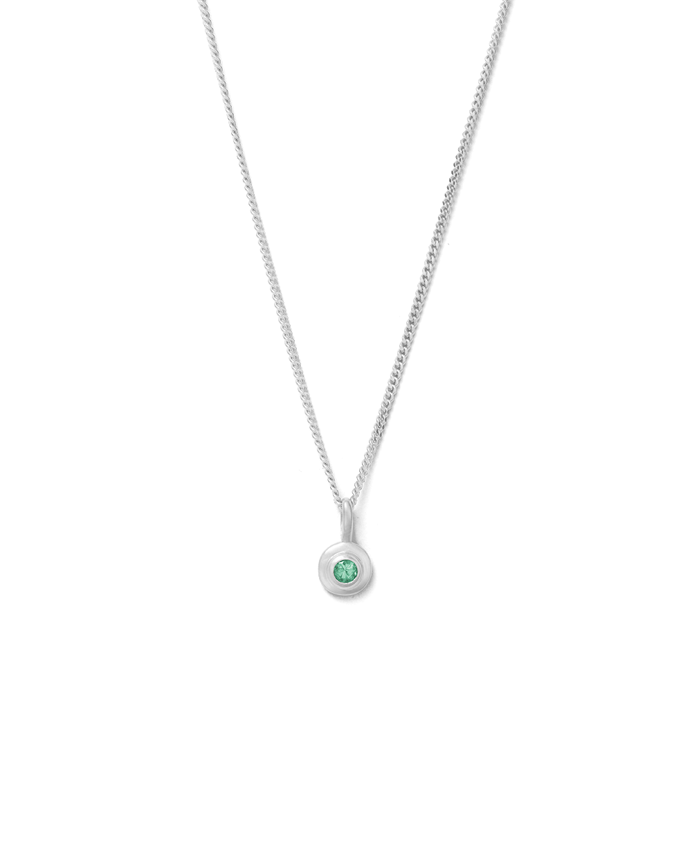 Silver bar 2025 necklace with birthstones