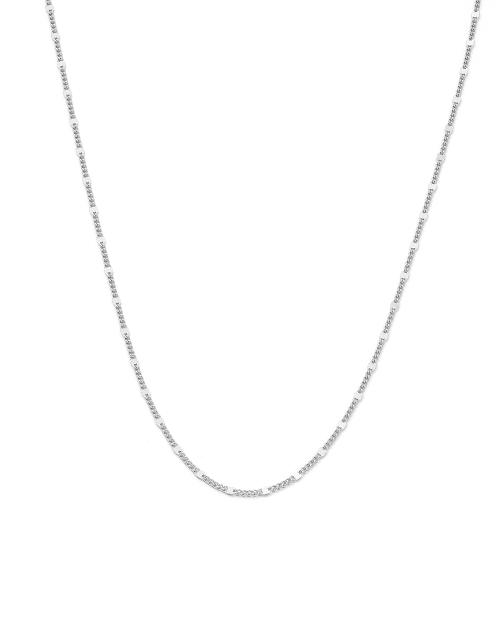 ERA CHAIN NECKLACE (STERLING SILVER) IMAGE 1