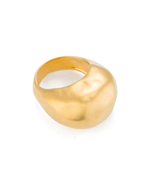 ESSENCE DOME RING (18K GOLD PLATED) IMAGE 1