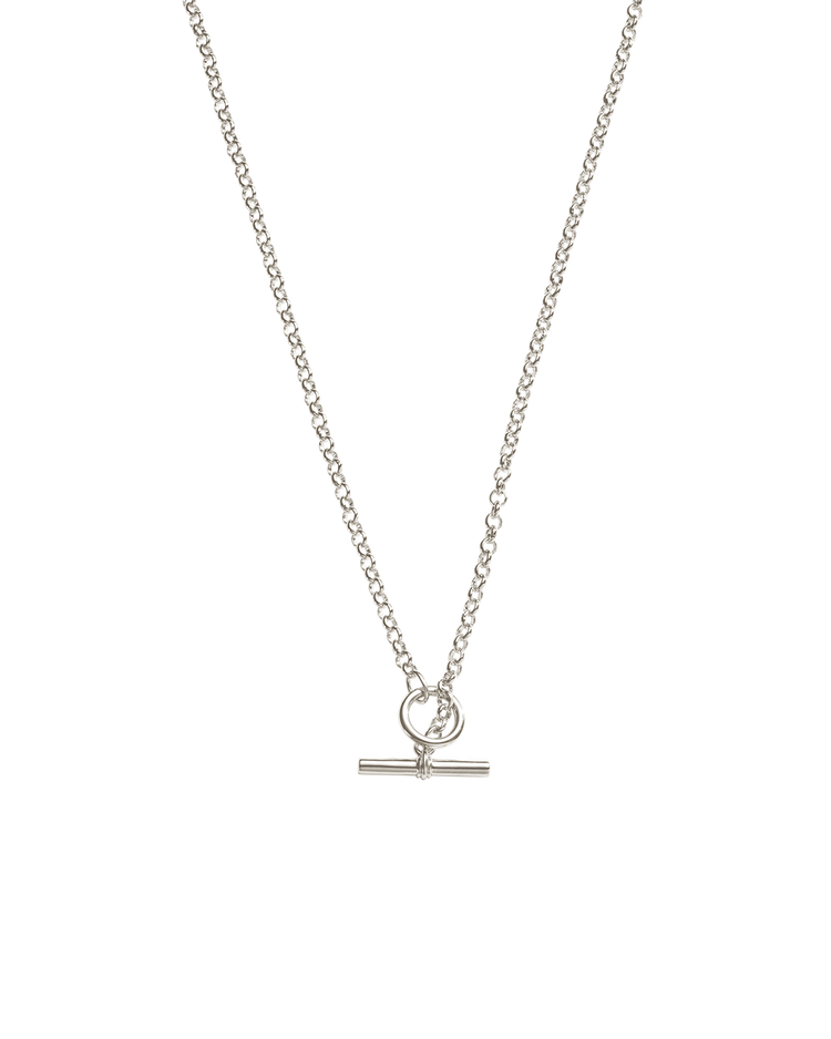 EVOLVE T-BAR NECKLACE (STERLING SILVER)
