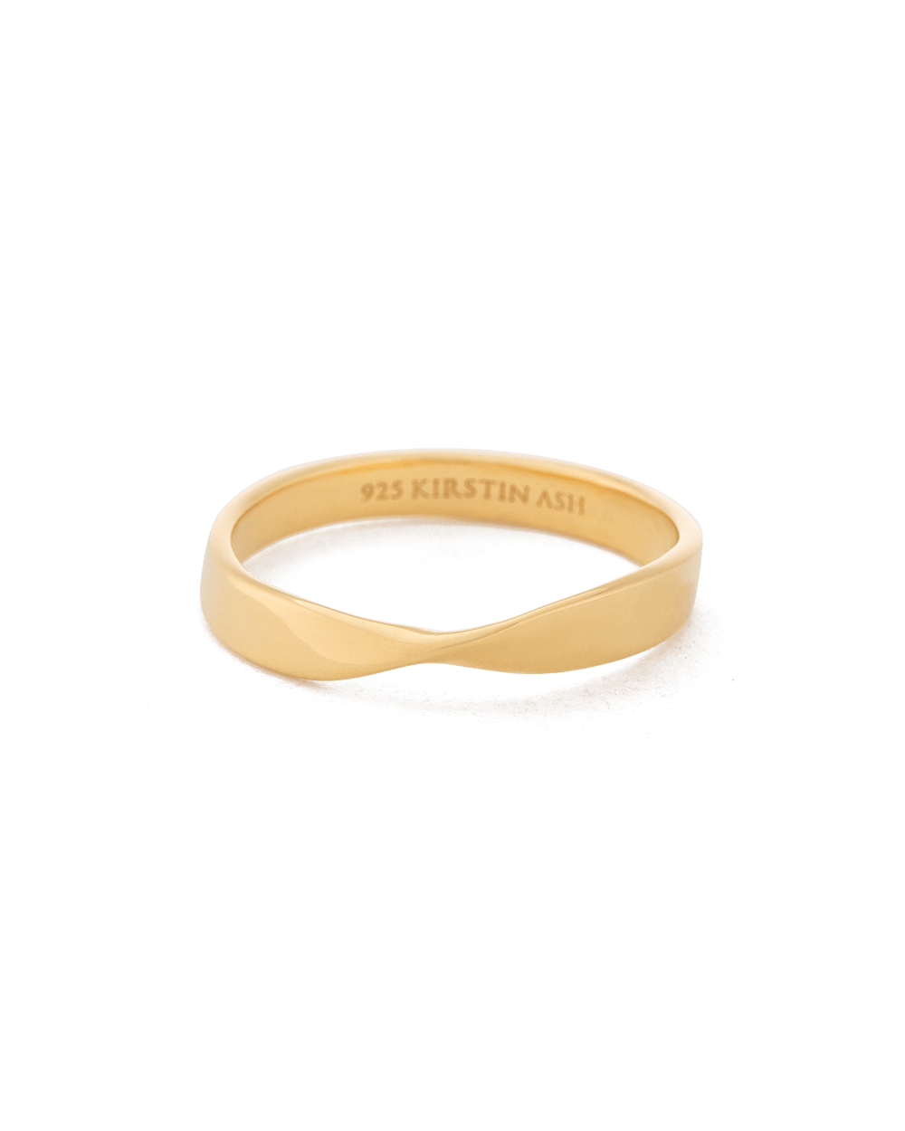 FOLD BAND RING (18K GOLD VERMEIL) IMAGE 1