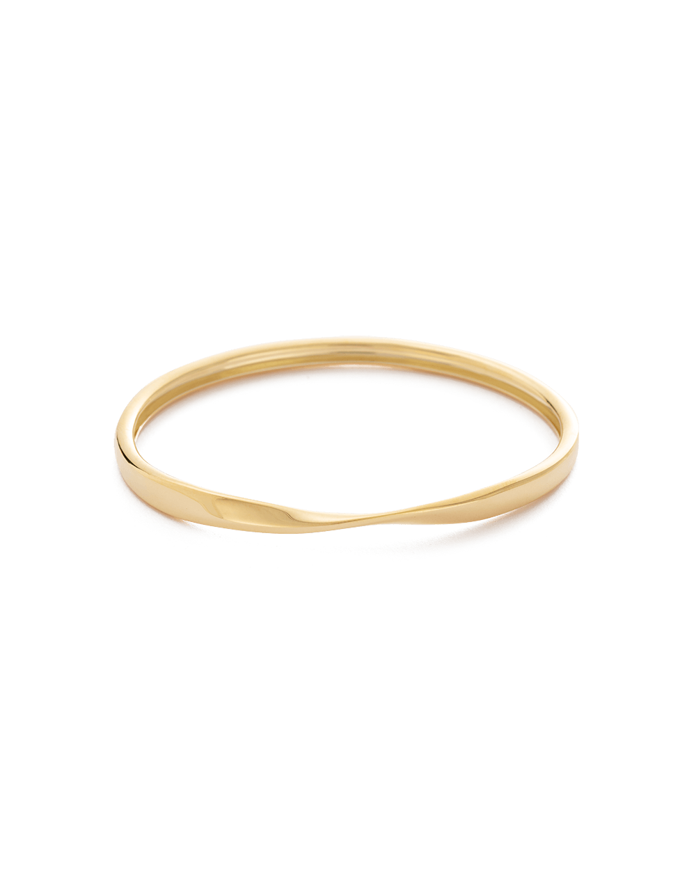 FOLD BANGLE (18K GOLD PLATED) IMAGE 1