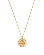 GEMINI ZODIAC NECKLACE (18K GOLD VERMEIL) IMAGE 1