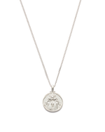 GEMINI ZODIAC NECKLACE (STERLING SILVER) IMAGE 1