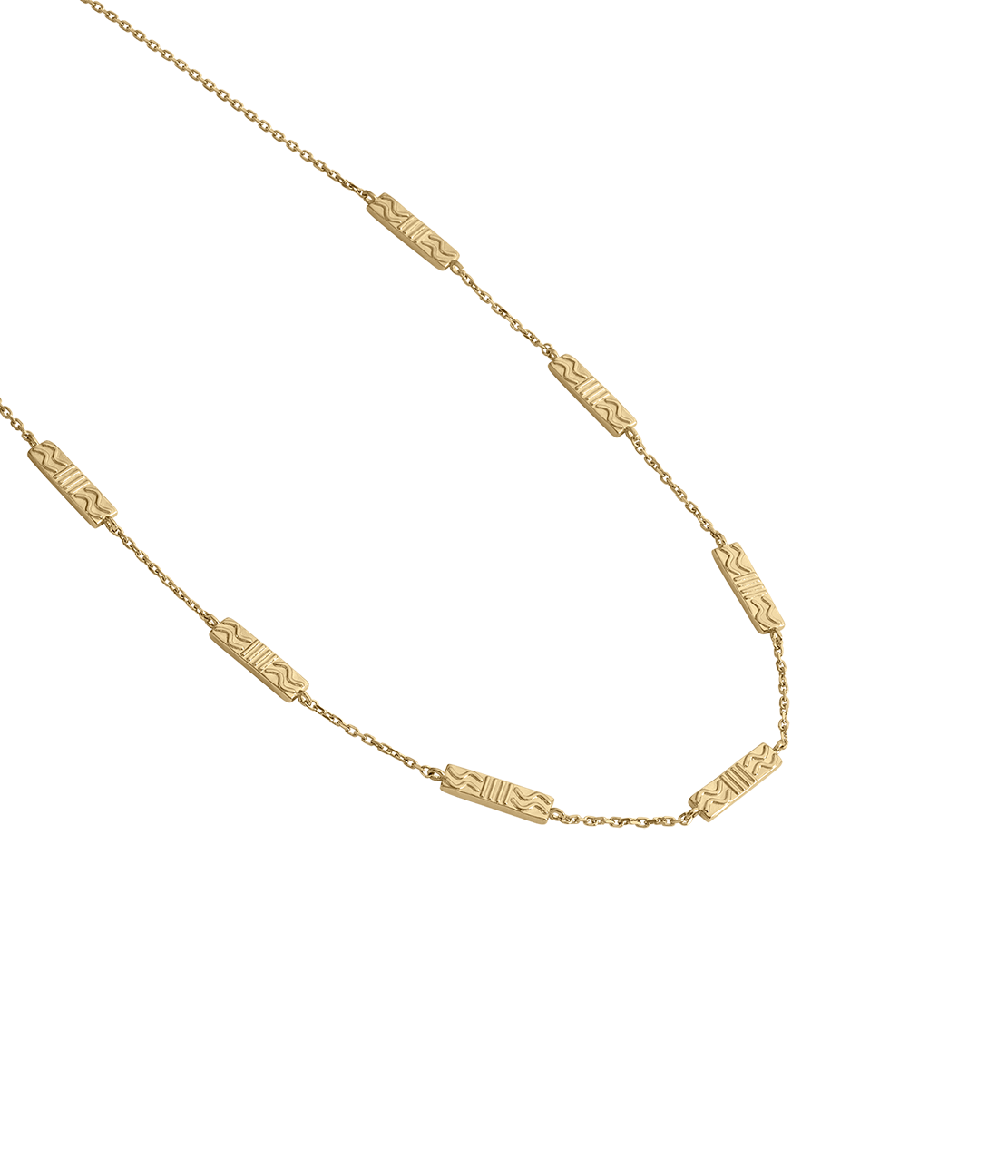 GLISTEN NECKLACE (18K GOLD PLATED)