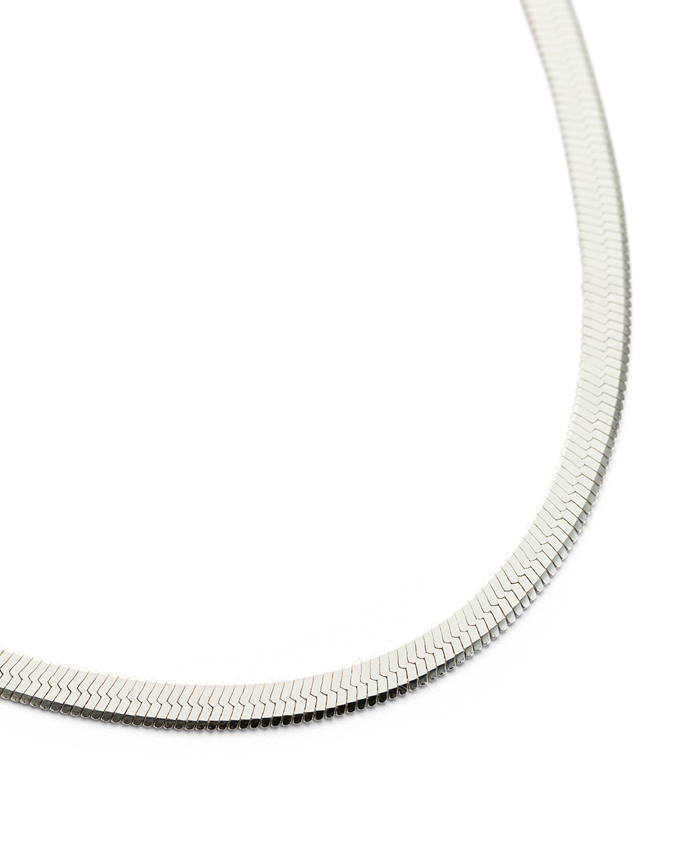 HERRINGBONE CHAIN (STERLING SILVER) IMAGE 4