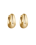 WITHIN MOTION HOOPS (18K GOLD PLATED) IMAGE 1