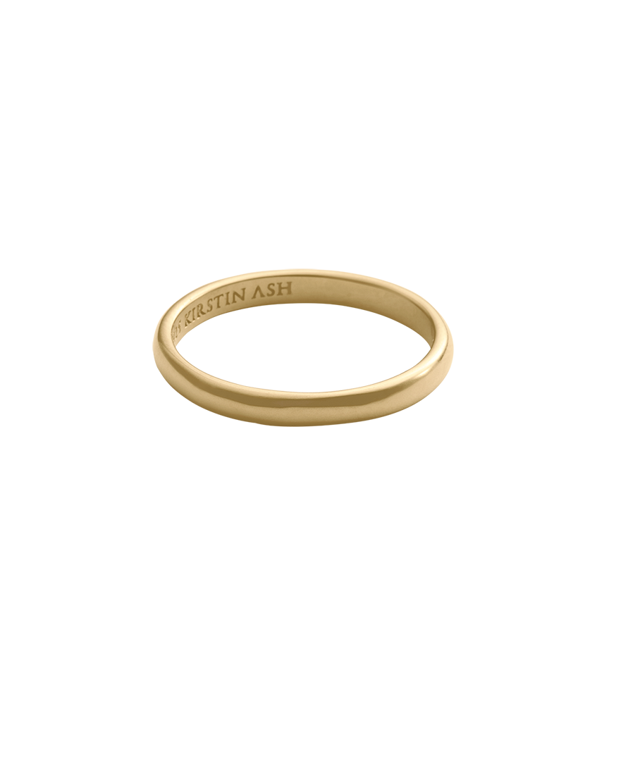 INDIGO RING (18K GOLD VERMEIL) IMAGE 4