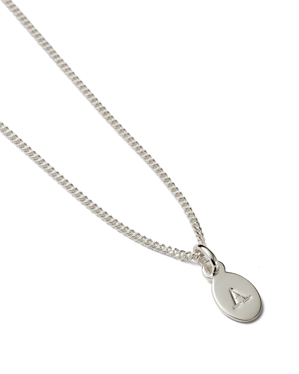 INITIAL BRACELET A-Z (STERLING SILVER) IMAGE 4