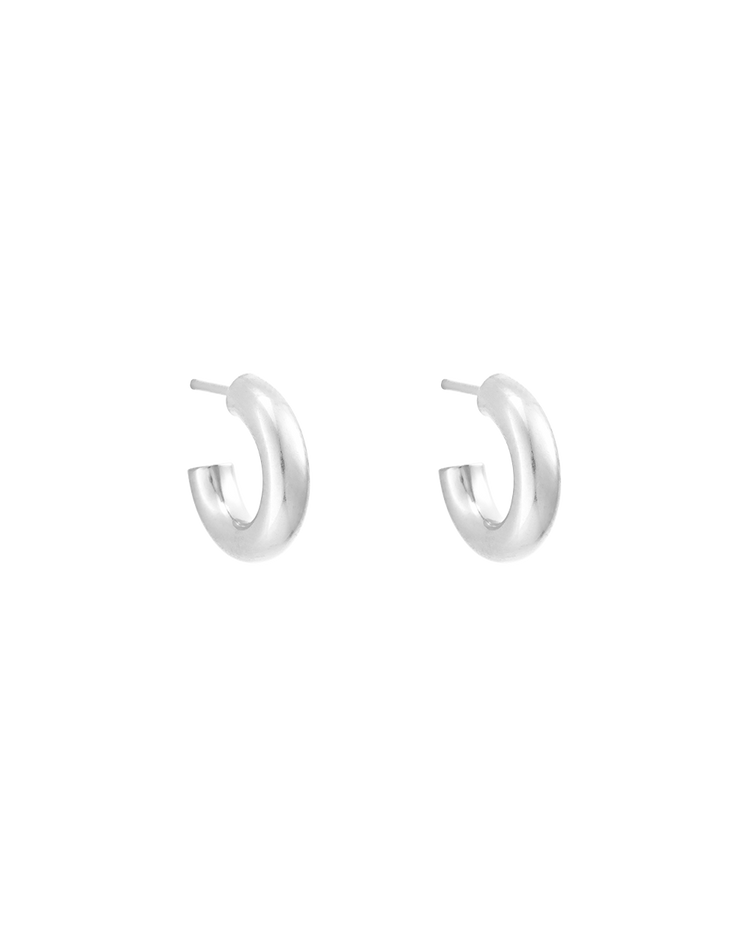 JARDIN HOOPS SMALL (STERLING SILVER) IMAGE 1