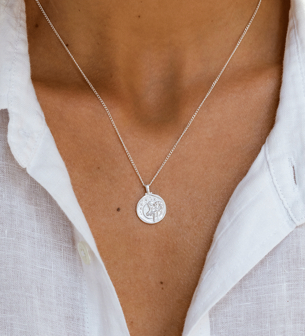 ARIES ZODIAC (STERLING SILVER) IMAGE 2