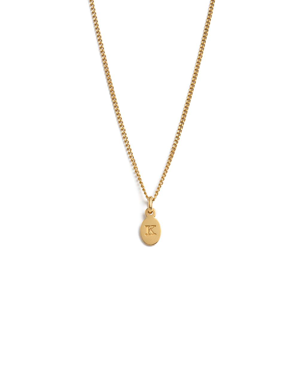INITIAL NECKLACE A-Z (18K GOLD VERMEIL) IMAGE 16