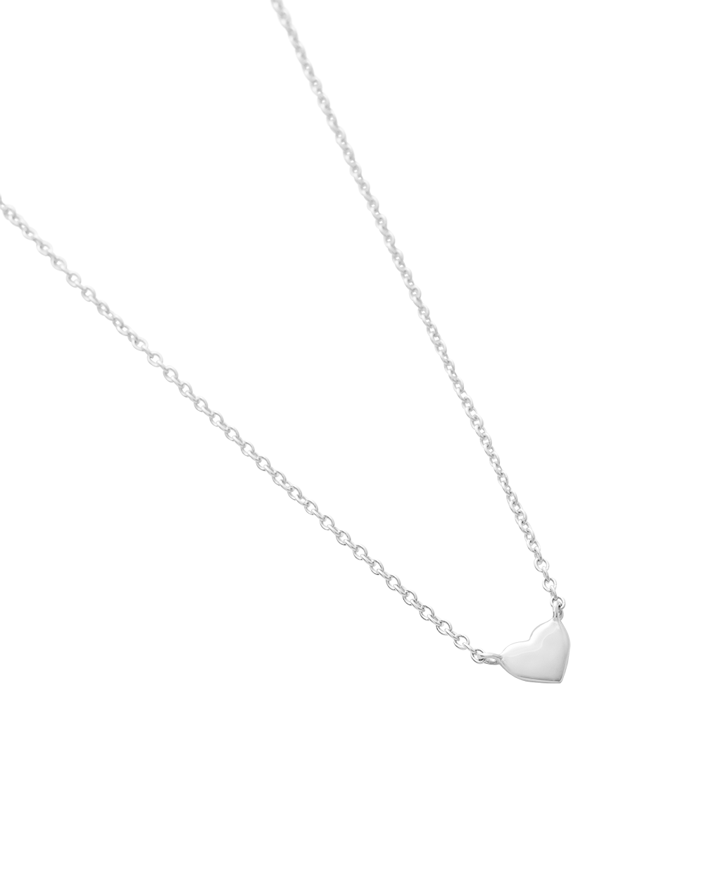 L'AMOUR HEART NECKLACE (STERLING SILVER) IMAGE 5