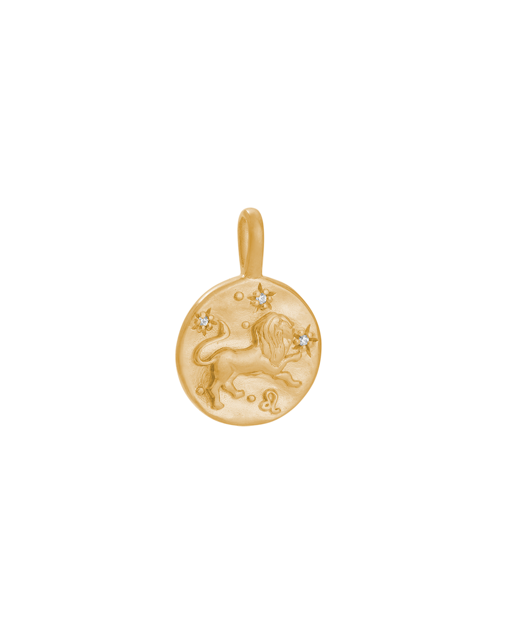 LEO PETITE ZODIAC (18K GOLD VERMEIL)