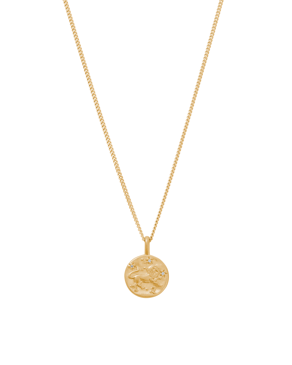 PETITE ZODIAC NECKLACE (18K GOLD VERMEIL)