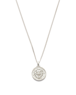 LEO ZODIAC NECKLACE (STERLING SILVER) IMAGE 1