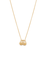 LIBRA STAR SIGN NECKLACE (18K GOLD VERMEIL) IMAGE 1