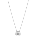 LIBRA STAR SIGN NECKLACE (STERLING SILVER) IMAGE 1