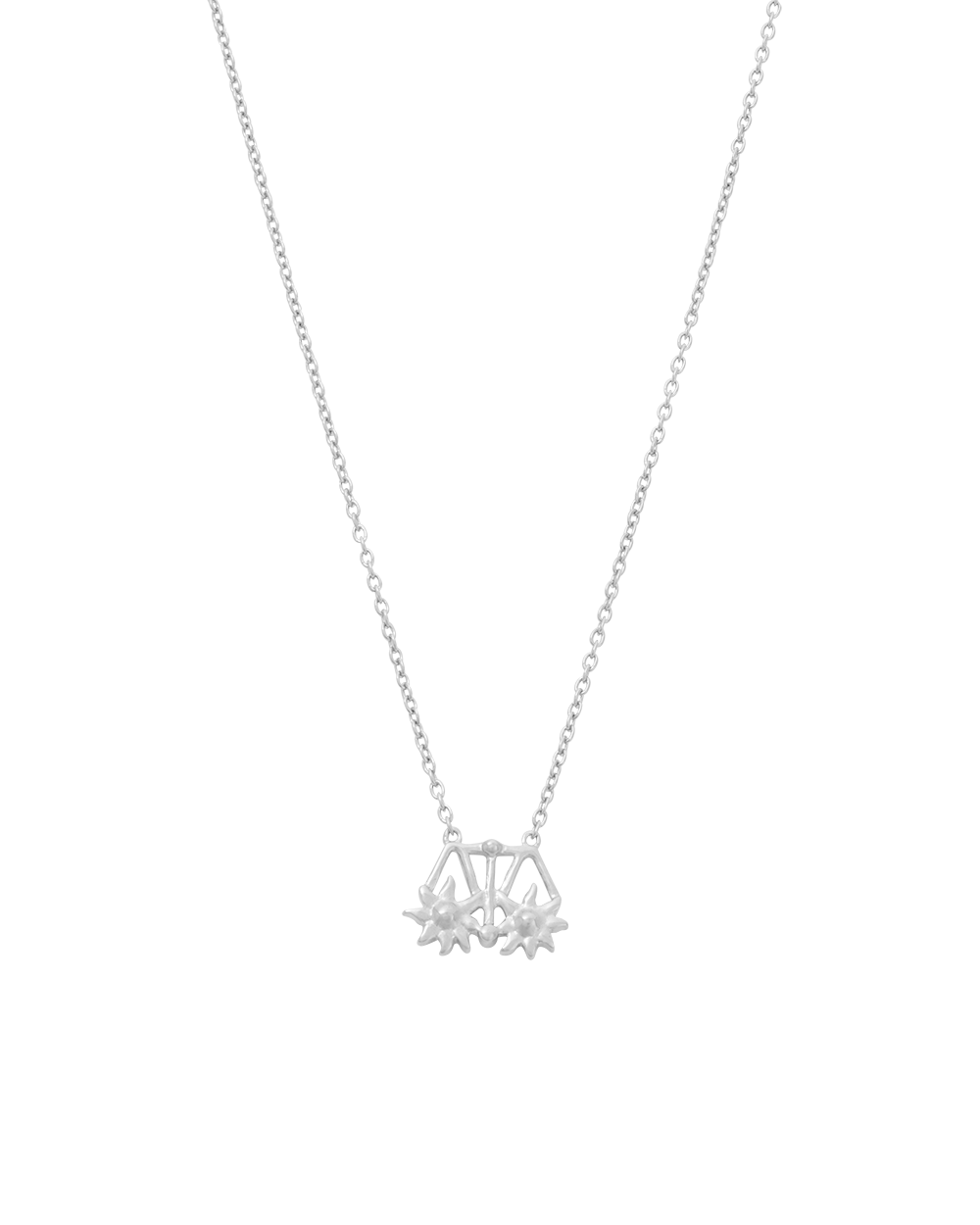 STAR SIGN NECKLACE (STERLING SILVER)